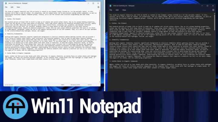 Win11 Notepad