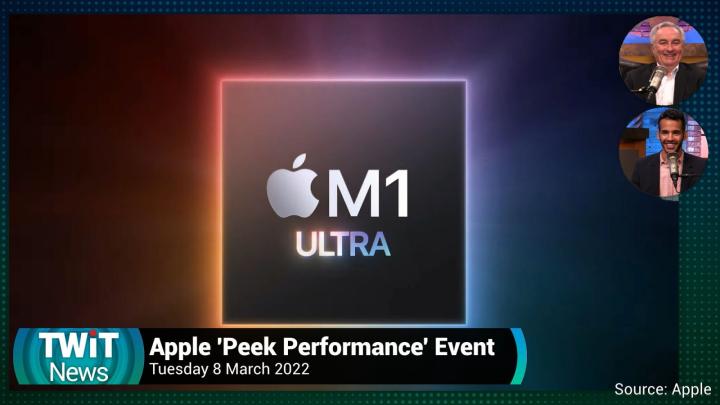 Apple's Peek Performance Event
