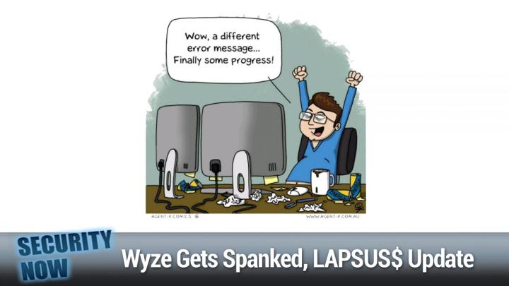 Wyze Gets Spanked, FinFisher Bites the Dust, Spring4Shell, LAPSUS$ Update