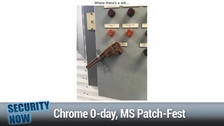 Another Chrome 0-day, MS Patch-Fest, US Nuclear Systems Unhackable?