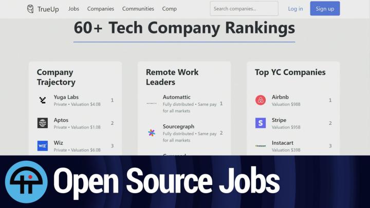 Open Source Job Listings