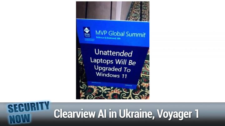 Clearview AI in Ukraine, Vancouver Pwn2Own, Voyager 1