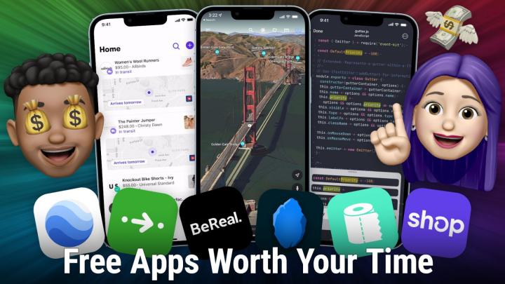 Free Apps Worth Your Time - Google Earth, BeReal, Runestone Text Editor