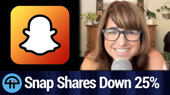 Snapchat Shares Down 25%