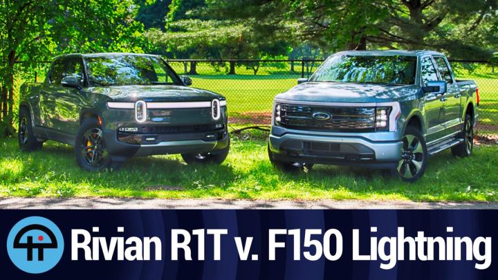 Rivian R1T vs Ford F-150 Lightning