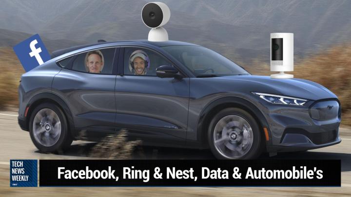 Facebook, Ring & Nest, Data & Automobile's