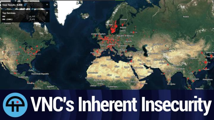 VNC's Inherent Insecurity
