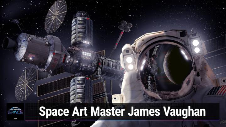 Jim Vaughan, Aerospace Artist