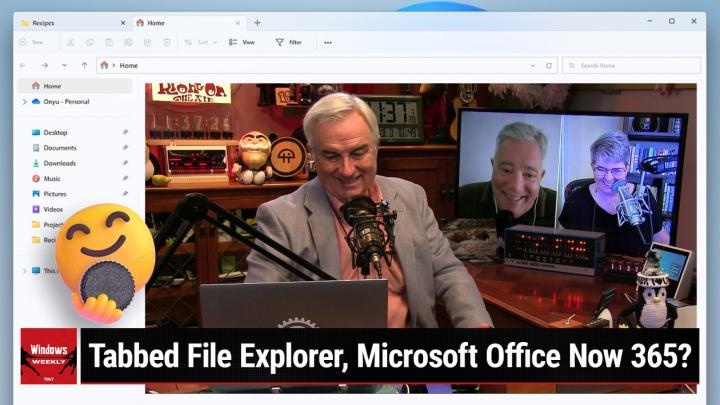 Windows 11 adds tabbed File Explorer, floating Taskbar UI teased, Microsoft Office now 365?