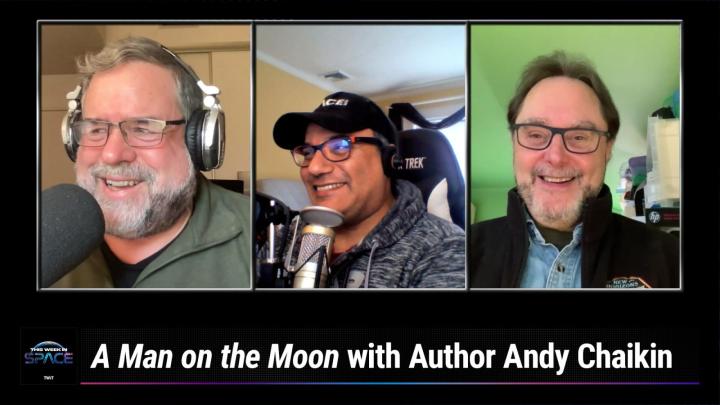 Superauthor Andy Chaikin talks about Space Books