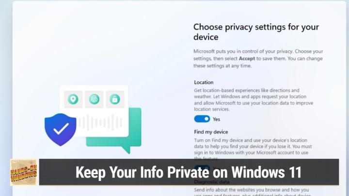 Customizing Windows 11 Privacy Settings