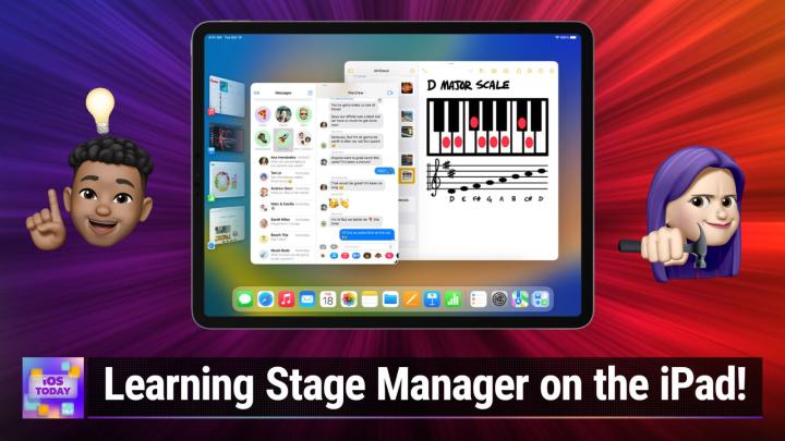 Using Stage Manager on iPad