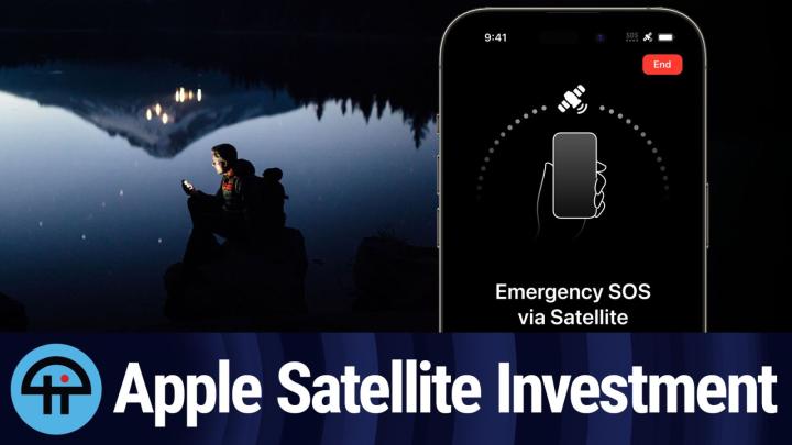 Apple Invests $450M Into Satellite Infrastructure