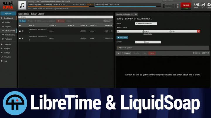 LibreTime & LiquidSoap