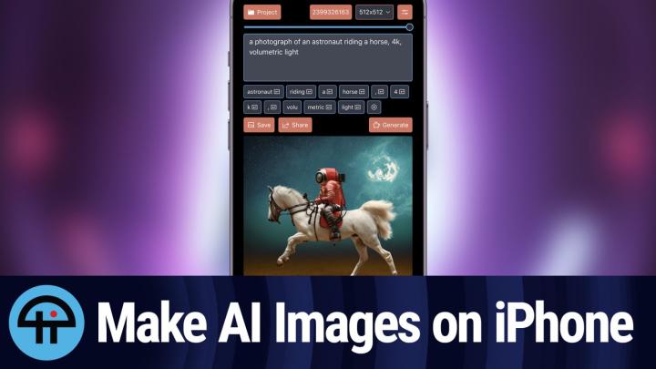 Create AI-generated images on iPhone & iPad