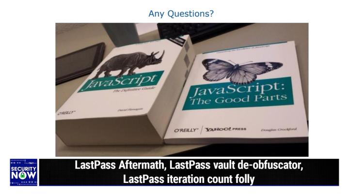 LastPass Aftermath, LastPass vault de-obfuscator, LastPass iteration count folly