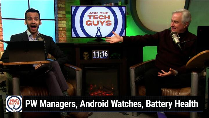 Password Managers, Android Watches, Battery Health
