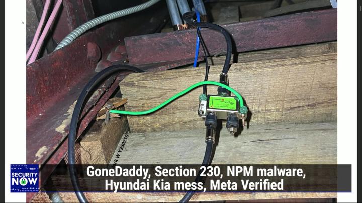GoneDaddy, Section 230, NPM malware, Hyundai Kia mess, Meta Verified	