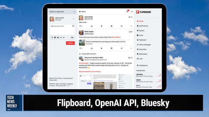 Flipboard, OpenAI API, Bluesky