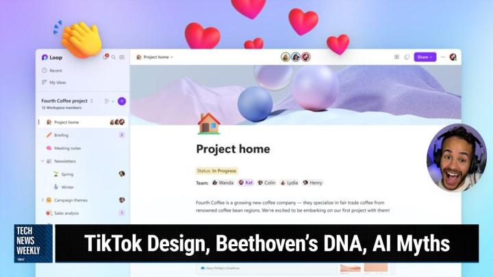 TikTok Design, Beethoven's DNA, AI Myths