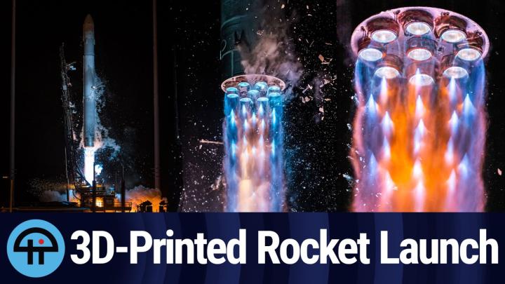 Relativity Space's Terran 1 3D-printed rocket successfully launches