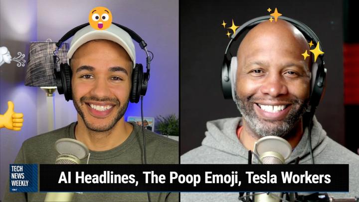AI Headlines, The Poop Emoji, Tesla Workers