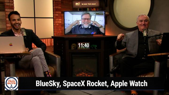 BlueSky, SpaceX Rocket, Apple Watch