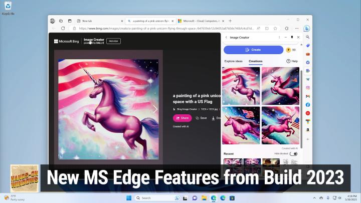 Microsoft Edge Design and Feature Updates