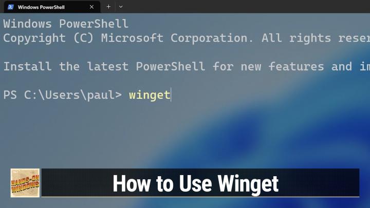 Automating Software Installation with Windows Package Manager