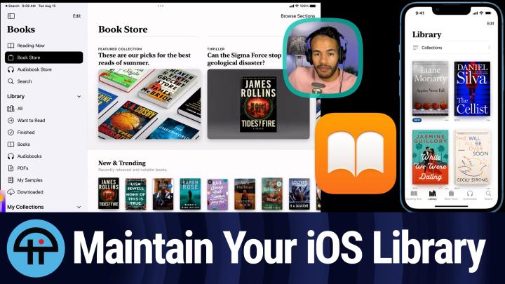 IOS Clip: Quick Guide to the Apple Books App 