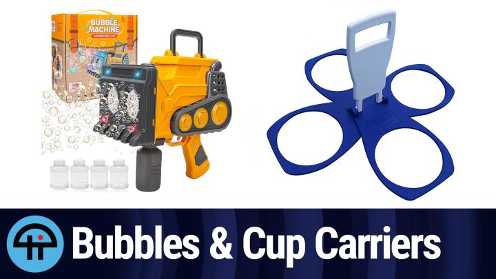 ATTG Clip: The Double Bubble Blaster & CarryAround Cup Carrier