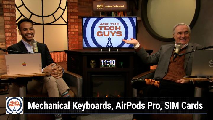 Episode 1991 - Mechanical Keyboards, AirPods Pro, SIM Cards