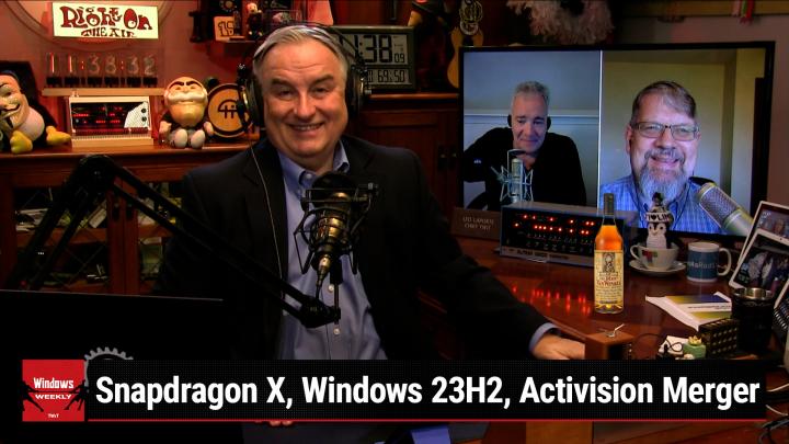 Episode 850 - Snapdragon X, Windows 23H2, Microsoft & Activision, Microsoft Back Taxes