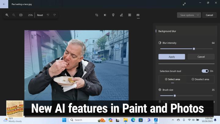 MS Paint and Photos Get AI Tools