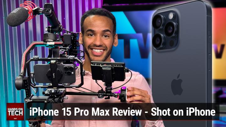 Mikah Sargent Reviews Apple's Most Powerful iPhone Yet - The 15 Pro Max
