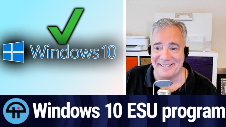 Windows 10 ESU program!