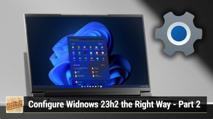 More Windows Configurations
