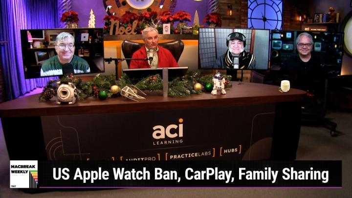 MBW 900: Will Work For Eggnog - US Apple Watches Ban, CarPlay, Family Sharing