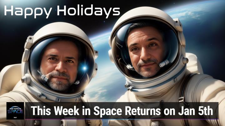 Rod Pyle and Tariq Malik in Space