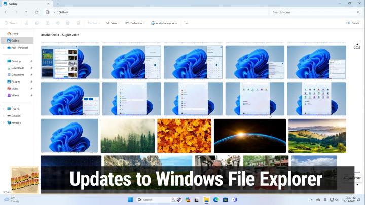 File Explorer in 23H2