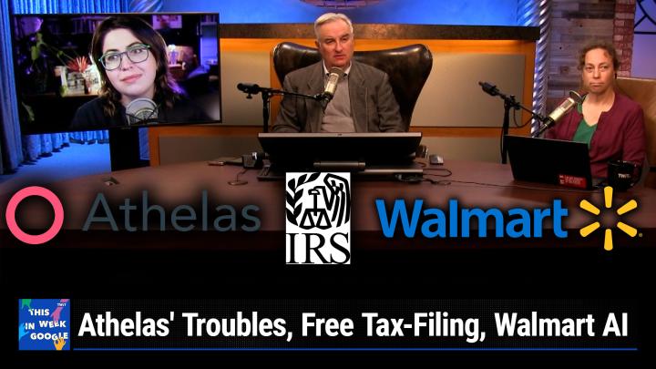 Athelas' Troubles, Free Tax-Filing, Walmart AI
