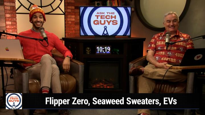 Episode 2011 - Flipper Zero, Seaweed Sweaters, EVs