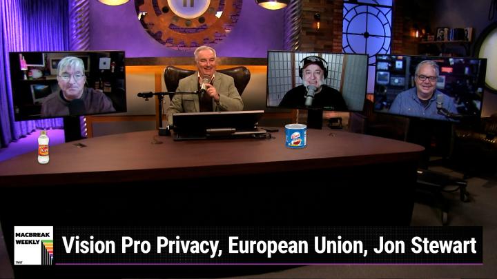 Episode 908 - Vision Pro Privacy, European Union, Jon Stewart