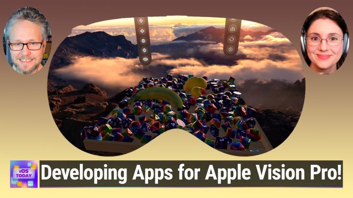 iOS 693: James's Games on Vision Pro - Interviewing James on developing apps for Vision Pro!