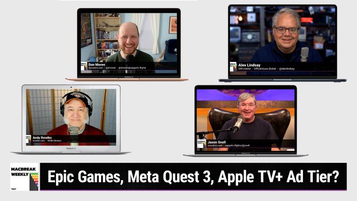 Episode 912 - Epic Games Saga Continues, Meta Quest 3, Apple TV+ Ad Tier?
