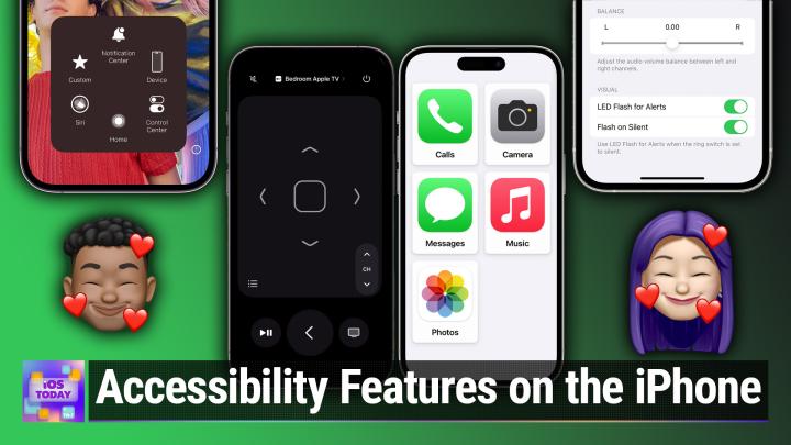 iOS 696: iOS Accessibility Features for Everyone - AssistiveTouch, Assistive Access, Guided Access, Type to Siri