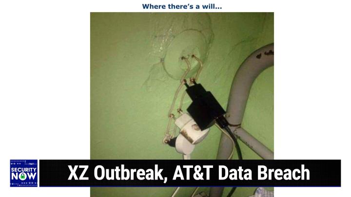 XZ Outbreak, AT&T Data Breach