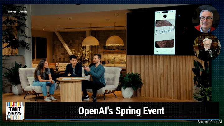 TWiT News 403: OpenAI Spring 2024 Update