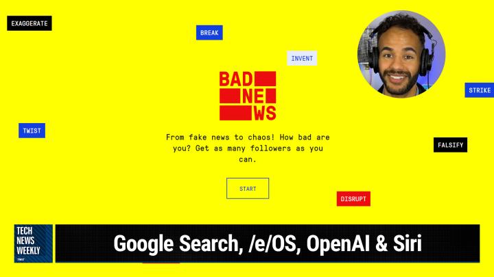 Tackling Disinformation With 'Prebunking' - Google Search Documents, /e/OS, OpenAI & Siri