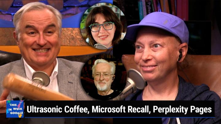 Ultrasonic Coffee, Microsoft Recall, Perplexity Pages